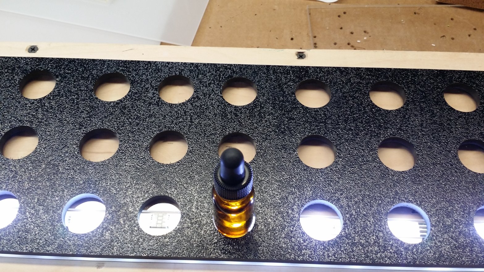 Machining fixture detail at Hill Plastics